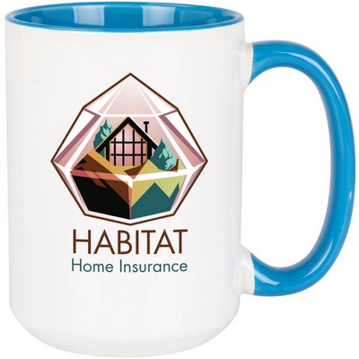 Full Color El Grande Mug 15 Oz