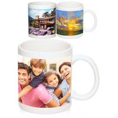 11 Oz. Full Color Glossy Photo Mugs